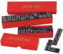 Domino 55 kamenů, dřevěné Detoa