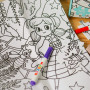 Vybarvovací puzzle Utajená zahrada 100 ks