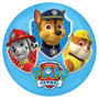 Míč svítící Paw Patrol 10 cm