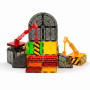 Magnetická stavebnice Builder 32 dílů
