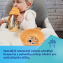 Talíř s ušima BabiesBoo žlutý Canpol babies