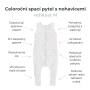 Celoroční spací pytel s nohavicemi Sleepee Bamboo