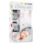 Baby set - bambusová osuška + kočárkový kolíček