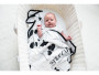 Mojžíšův košík pro miminko Paper Dream white bez matrace Ahojbaby