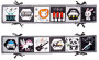 Kontrastní knížka do postýlky, šustící - Králíček