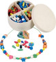 Dřevěné korálky