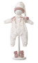 Obleček pro panenku New Born velikosti 40-42 cm s nosítkem přes rameno Llorens