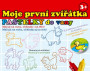 Pastelky do vany Moje první zvířátka 10 ks s houbičkou