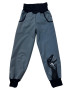 Šedé softshell kalhoty s lemem T-rex RDX