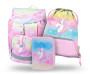 Set 3 Airy Rainbow Unicorn: aktovka, penál, sáček Baagl