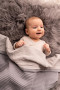Mušelínová deka Prestige šedá 75 x 100 cm Babymatex