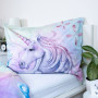 Bavlněné povlečení Unicorn "Pastel Rainbow" 200 x 140, 70 x 90 cm Jerry Fabrics