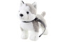 Plyš Husky s vodítkem 25 cm Eco-Friendly