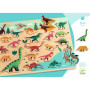 Dřevěné Puzzlo Dino Djeco