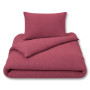 Luxusní dětské mušelínové povlečení Ruby red 100 x 135 cm Esito