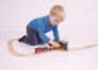 Tunel s výhybkou jeskyně lebka Bigjigs Rail