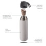 Termoska na tekutiny se silikonovým držákem 400 ml Zopa