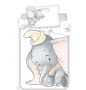 Povlečení do postýlky Dumbo grey 100 x 135, 40 x 60 cm Jerry Fabrics
