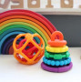 Skládací pyramida s kousátky Jellystone Designs