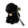 Plyšový pes labrador černý 25 cm Rappa