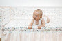 Bavlněné prostěradlo s gumou Print 60 x 120 cm Babymatex