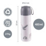 Termoska na tekutiny se silikonovým držákem 400 ml Zopa