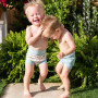 Plavky Happy Nappy DUO - Pistachio