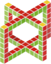 Geomag Magicube Art 64 dílků