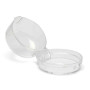 Krytky knoflíků sporáku 2 ks Transparent