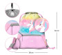 Sáček s kapsou Rainbow Unicorn Baagl