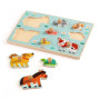 Vkládací puzzle Zvířata z farmy Djeco