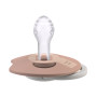 Dudlík svítící silikonový dynamický Prime 6-18 m 2 ks Ivory/Blush Lovi
