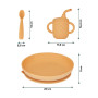 Silikonová jídelní sada Grown-Up Meal Set Little Babymoov