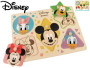 Disney vkládačka dřevěná 6 dílků 24 m+