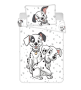 Disney povlečení do postýlky 101 Dalmatins "Play baby" 100 x 135, 40 x 60 cm Jerry Fabrics