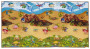 Scarlett dětský kobereček PVC 3D DINO - 120 x 200 cm