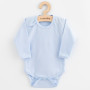 Kojenecké celorozepínací body Classic II modré New Baby