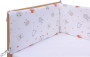 Mantinel do postýlky 4dílný Labra 180 x 30 cm Scarlett