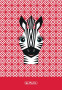 Desky na písmena A4, zebra