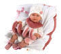 Obleček pro panenku New Born velikosti 40-42 cm a podložka se spirálou Llorens