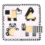 Dřevěné vkládací puzzle černobílé tvary 1 Bigjigs Toys