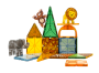 Magnetická stavebnice Safari 25 dílů Magna-tiles