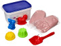 Kinetický písek - pudrový - 2 kg + mix formiček