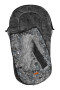 Prošívaný fusak s kožešinou 100 x 45 cm Olaf Sensillo 