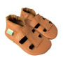 Kožené capáčky sandálky barefoot Vel. XL (18-24 měs.) Hopi Hop