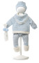 Obleček pro panenku miminko New Born velikosti 40-42 cm s doplňky Llorens