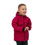 Dětská zimní softshellová bunda s beránkem Lamb Red Esito