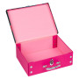Skládací školní kufřík Plameňáci s kováním Baagl