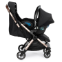 Eva 3 kočárek Essential Black Champagne Maxi-Cosi