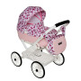 Moderní kočárek pro panenky Jasmine Kids Fialka 03